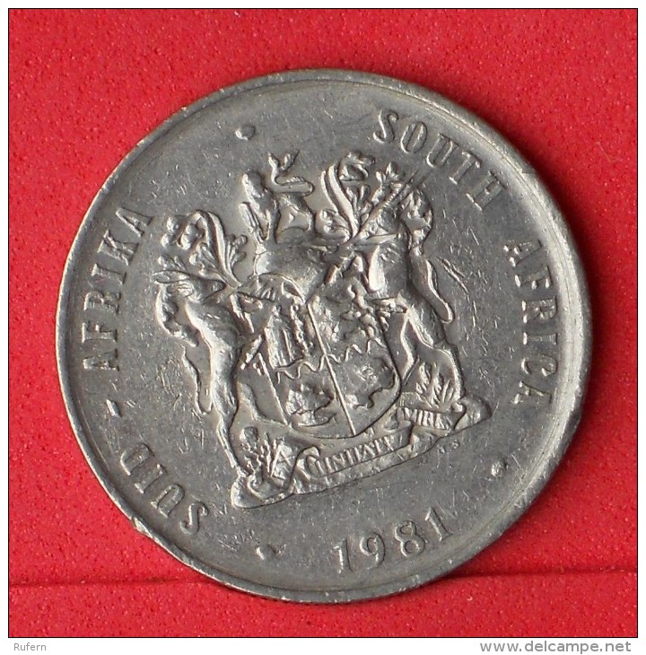 SOUTH AFRICA  1  RAND  1981   KM# 88,a  -    (Nº06483) - Zuid-Afrika