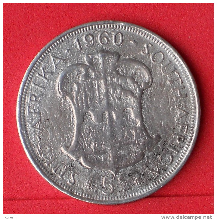 SOUTH AFRICA  5  SHILLINGS  1960  SILVER COIN KM# 55  -    (Nº06485) - Afrique Du Sud