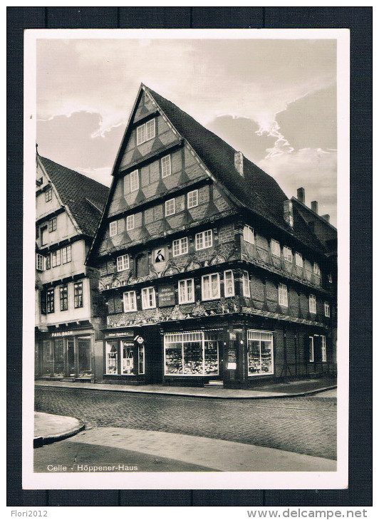 (122) AK Celle - Höppener-Haus - Celle