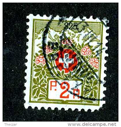 2679 Switzerland 1911  Michel #2 I  Used  Scott #S1 ~Offers Always Welcome!~ - Impuesto