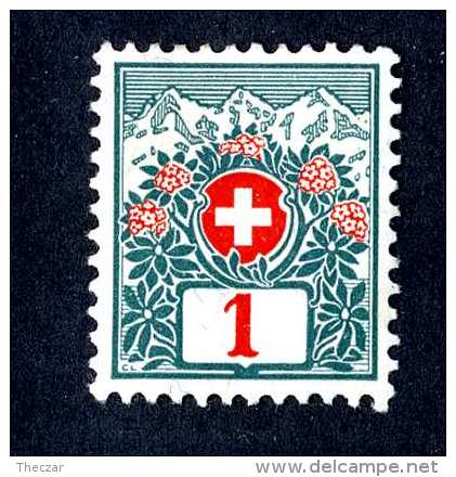 2689 Switzerland 1910  Michel #29  M*  Scott #J35 ~Offers Always Welcome!~ - Taxe
