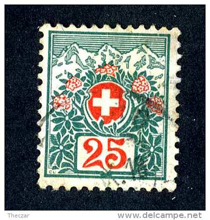 2690 Switzerland 1910  Michel #35  Used  Scott #J41 ~Offers Always Welcome!~ - Taxe