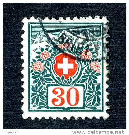 2699 Switzerland 1910  Michel #36b Used  Scott #J42 ~Offers Always Welcome!~ - Taxe