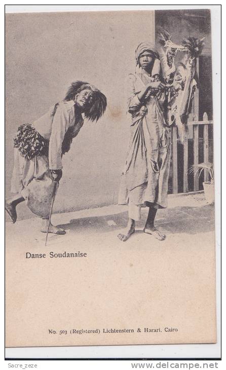 EGYPTE-neuve-danse Soudanaise-LICHTENSTERN ET HARARI - Cairo