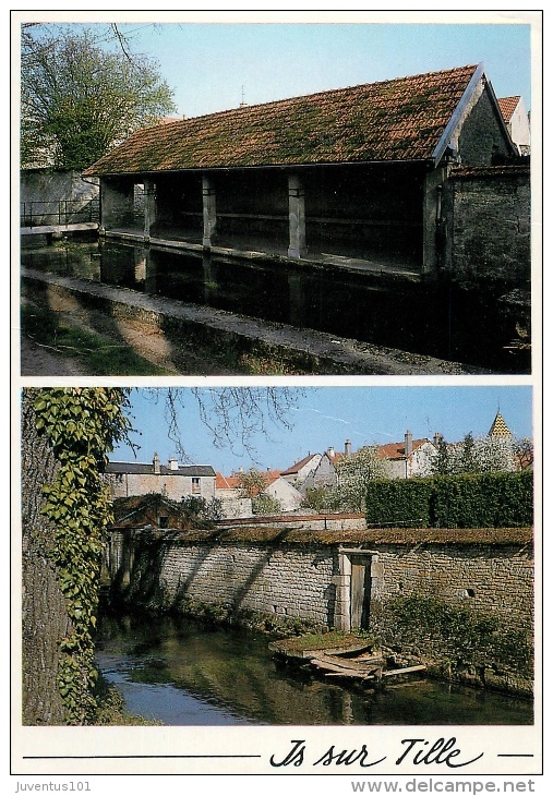 CPSM Is Sur Tille-Le Lavoir   L1603 - Is Sur Tille