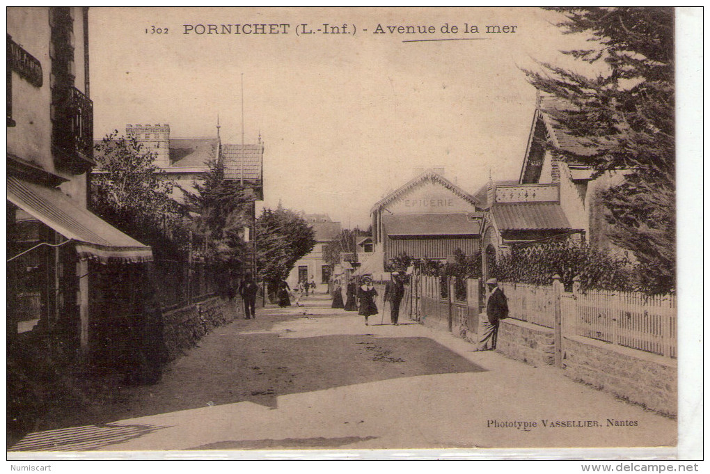 Pornichet.. Animée.. Avenue De La Mer.. Commerce - Pornichet