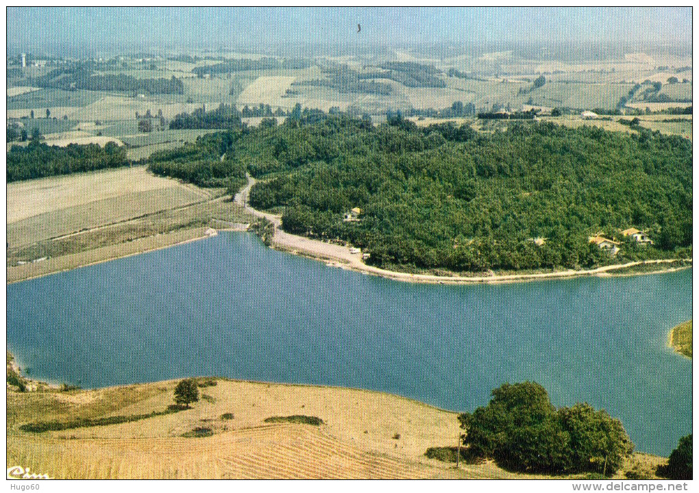 LAVIT - Vue Aérienne - Le Lac Collinaire - Edit: Combier - Lavit