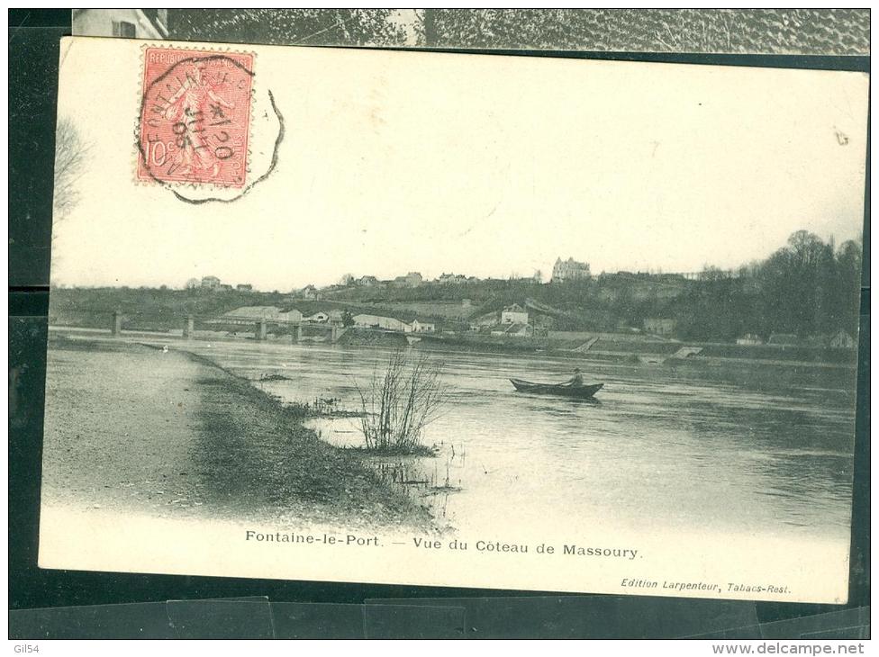 FONTAINE LE PORT - Vue  Du Côté De Massoury   Lfb151 - Autres & Non Classés