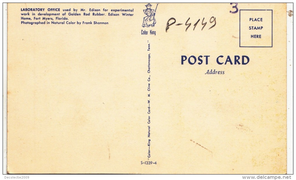 P4149 Laboratory Office Myers Florida USA  Front/back Image - Fort Myers