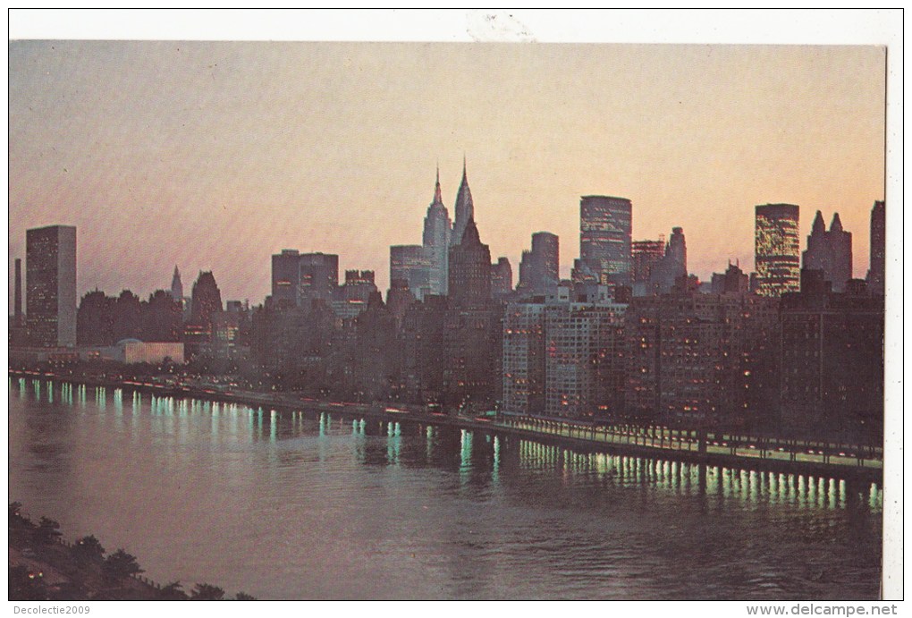 P4141 New York City Queensboro Bridge   USA  Front/back Image - Other Monuments & Buildings