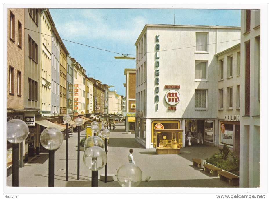 Rheydt - Haupstrasse (rue Commerçante, Petite Animation) - Circulé Sans Date - Mönchengladbach