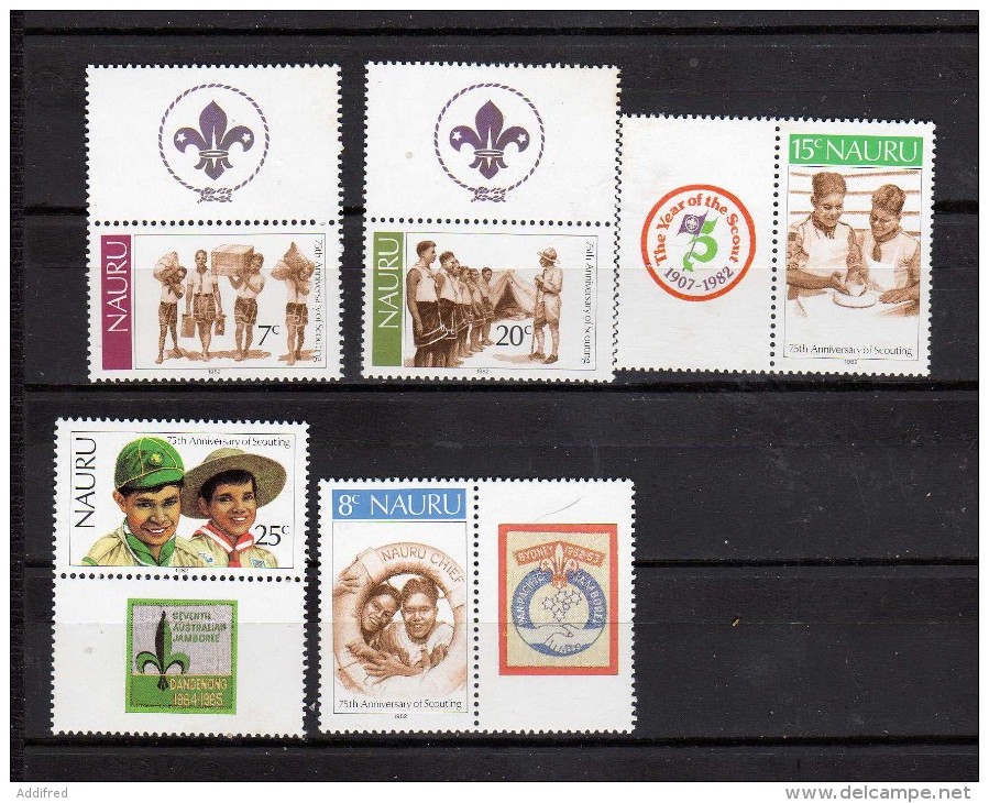 Nauru 5 Timbres. Neufs - Nauru