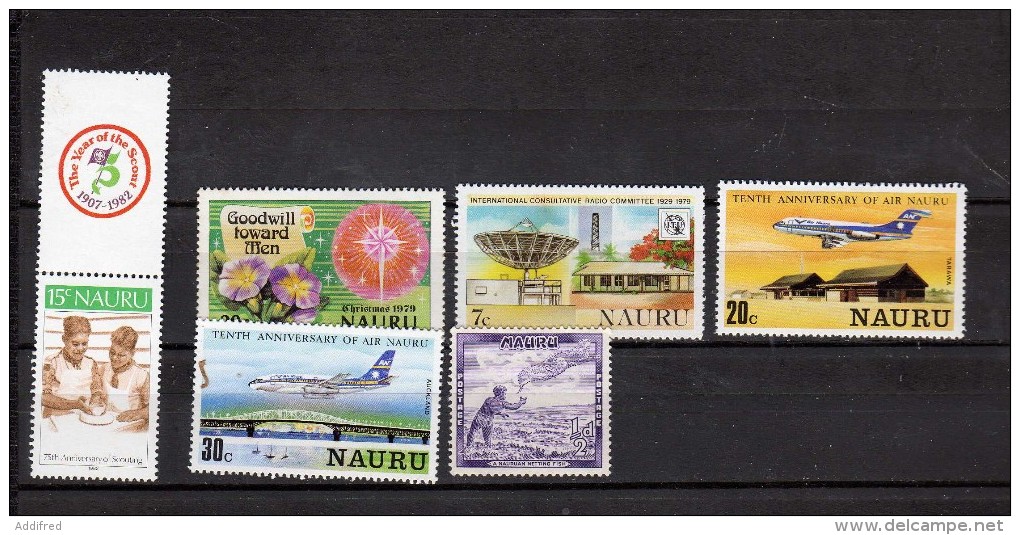 Nauru 6 Timbres. Neufs - Nauru