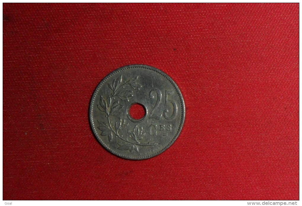 Monnaie De Belgique / 25 Ctmes De 1928 En TTB - 25 Cent