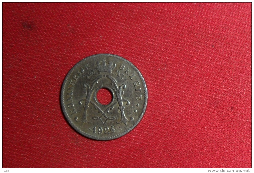 Monnaie De Belgique / 10 Ctmes 1924 En TTB - 25 Centimos