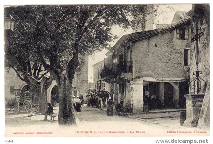 TOURNON - La Place    (66682) - Tournon D'Agenais