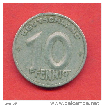 F3772 / - 10 Pfennig - 1949 A -  DDR - Deutschland Germany Allemagne Germania  - Coins Munzen Monnaies Monete - 10 Pfennig