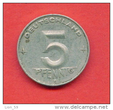 F3783 / - 5 Pfennig - 1953 E -  DDR - Deutschland Germany Allemagne Germania  - Coins Munzen Monnaies Monete - 5 Pfennig