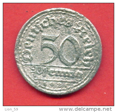 F3791 / - 50 Pfennig - 1920 - WEIMAR -  Deutschland Germany Allemagne Germania - Coins Munzen Monnaies Monete - 50 Rentenpfennig & 50 Reichspfennig