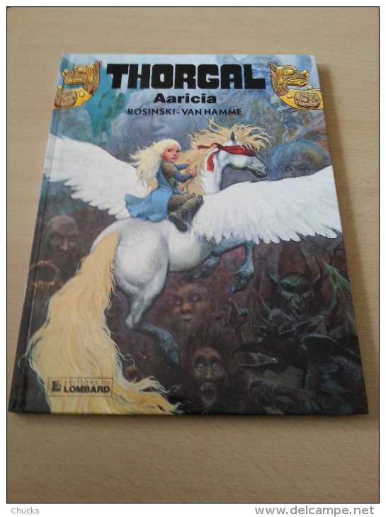 Thorgal Aaricia EO 1989 Cartonné, Lombard, DL Mai 1989. - Thorgal