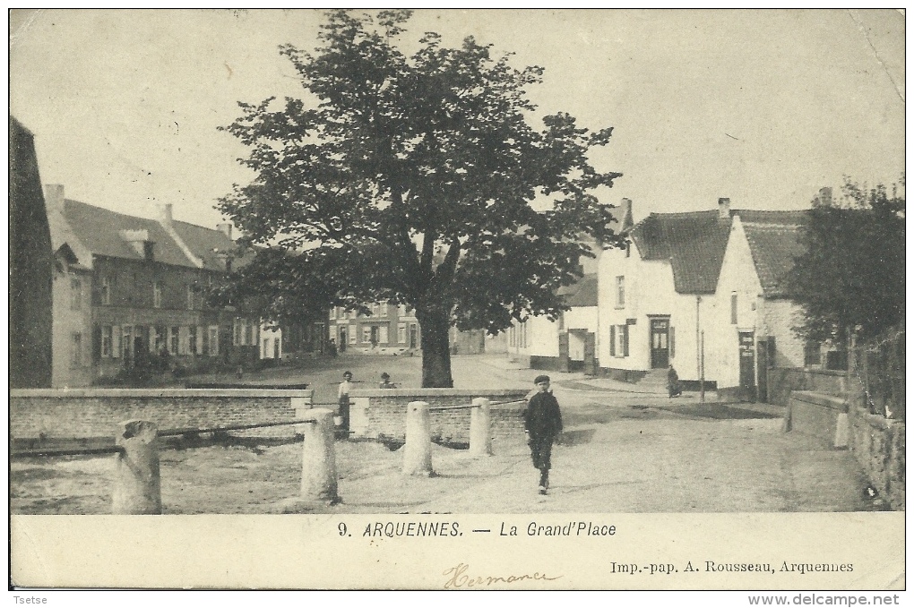 Arquennes - La Grand'Place - 1905 (  Voir Verso ) - Seneffe