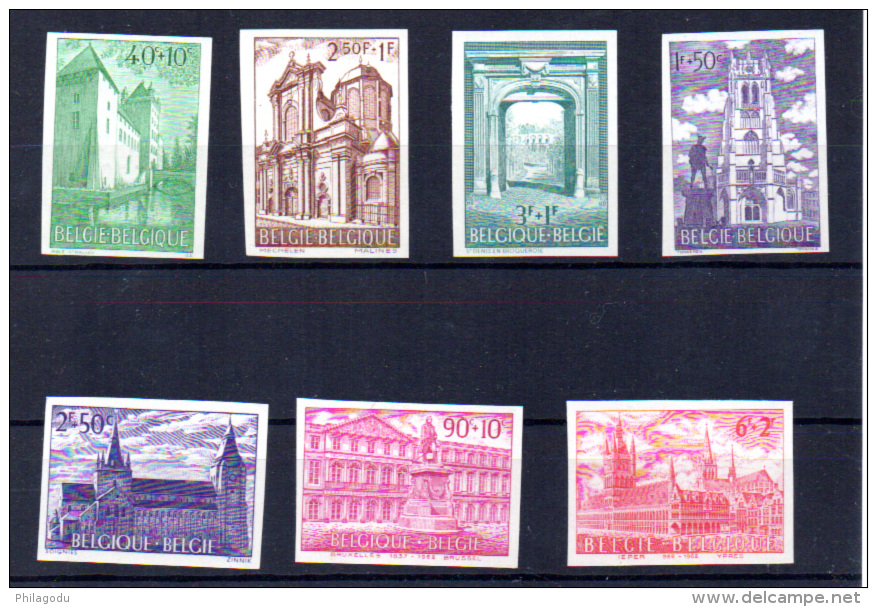 1962  Culturelle, Architecture, 1205 / 1211** N D, Cote 105 € - Other & Unclassified