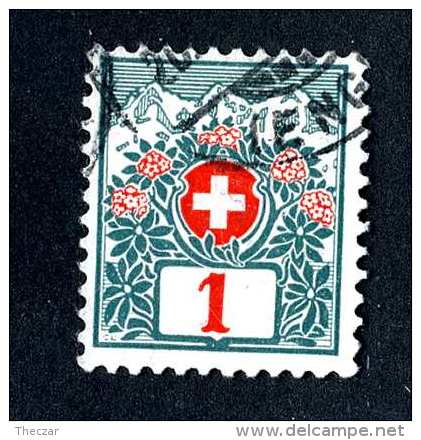 2708 Switzerland 1910  Michel #29 Used  Scott #J35 ~Offers Always Welcome!~ - Taxe