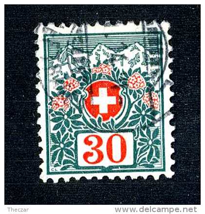 2714 Switzerland 1910  Michel #36 Used  Scott #J42 ~Offers Always Welcome!~ - Taxe