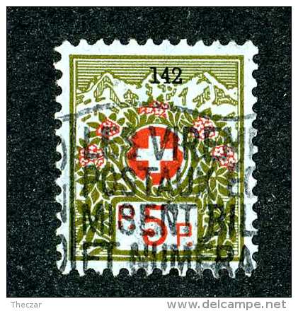 2723  Switzerland 1911  Michel #4 I Used  Scott #S3 ~Offers Always Welcome!~ - Vrijstelling Van Portkosten