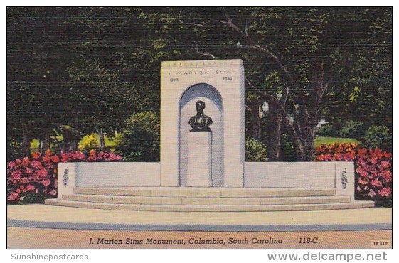 J Marion Sims Monument Columbia South Carolina - Columbia