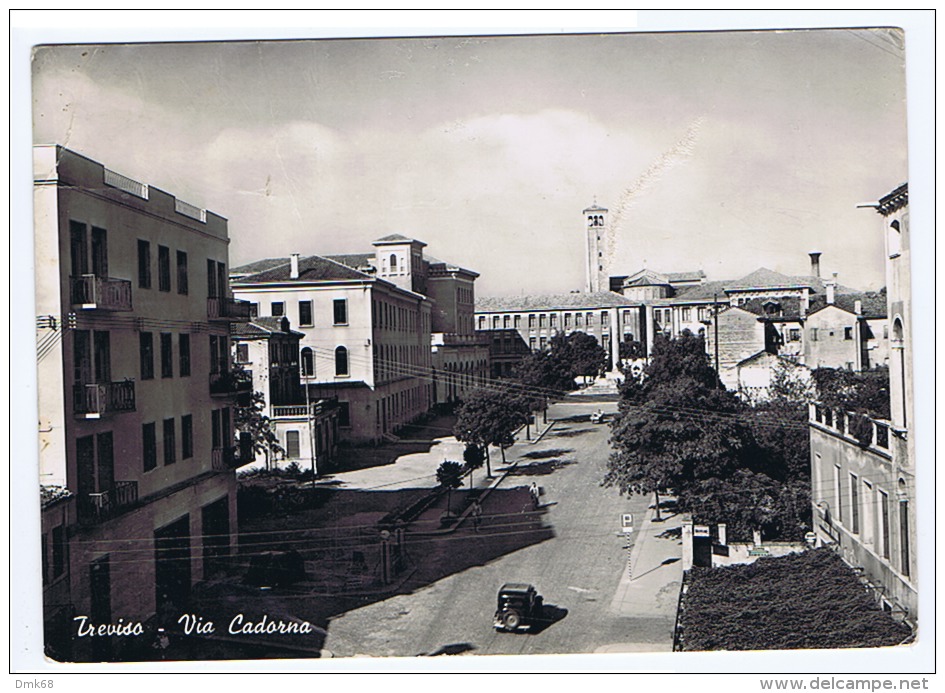 TREVISO - VIA CADORNA - EDIZONE B.M. - 1952   ( 22 ) - Treviso