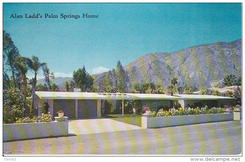 PC Palm Springs - Alan Ladd's Palm Springs Home - 1959 (3486) - Palm Springs