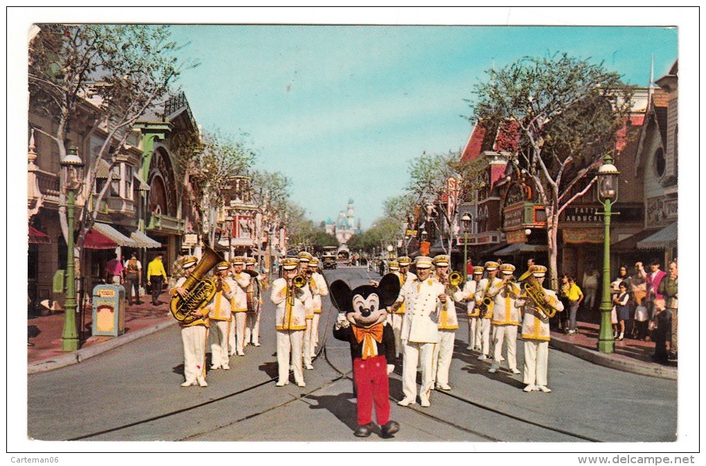 Etats Unis - Disneyland - Anaheim - Mickey Mouse And Disneyland Band - Anaheim