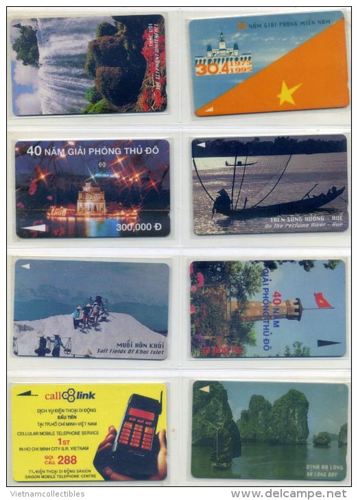 Full Collection Of Viet Nam Vietnam MINT Magnetic Phonecards / Phonecard  / 20 Photos Including Backsides - Viêt-Nam