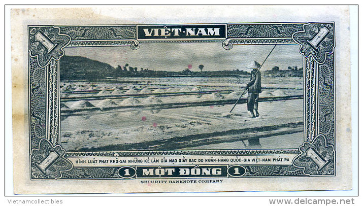 South Vietnam Viet Nam 1 Dong UNC Banknote 1955 - P#11a - Vietnam