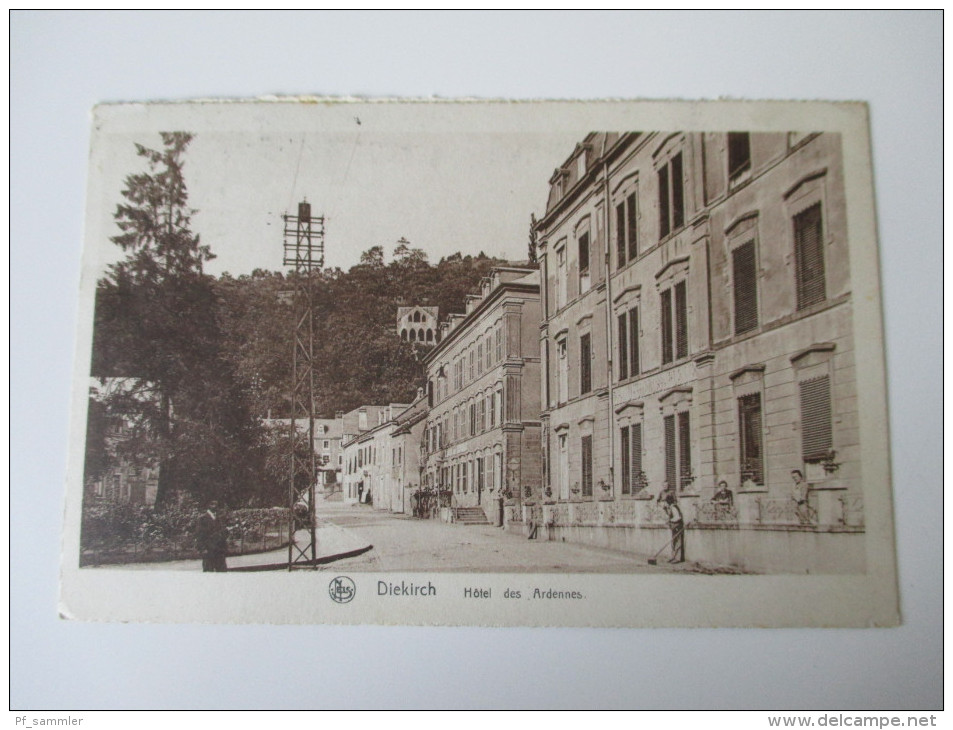 AK / Bildpostkarte Luxembourg. Diekirch Hotel Des Ardennes. Emile Zenner, Editeur - Diekirch