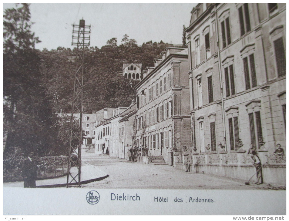 AK / Bildpostkarte Luxembourg. Diekirch Hotel Des Ardennes. Emile Zenner, Editeur - Diekirch