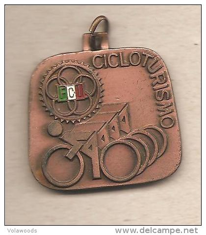 Italia - Medaglia In Bronzo Commemorativa DEL CICLOTURISMO - 1975 * P - Altri & Non Classificati