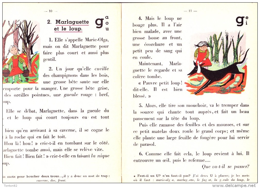 G. & M. Duru - Ainsi Font Font Font - Lectures Actives - Hachette - ( 1959 ) . - 0-6 Años