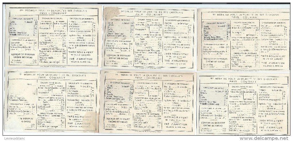 6 Chromos/Scénes Diverses D'enfants/ Mondicourt/Pas De Calais/Baster & Vieillemard/Paris/1895-1900     IM650 - Ibled