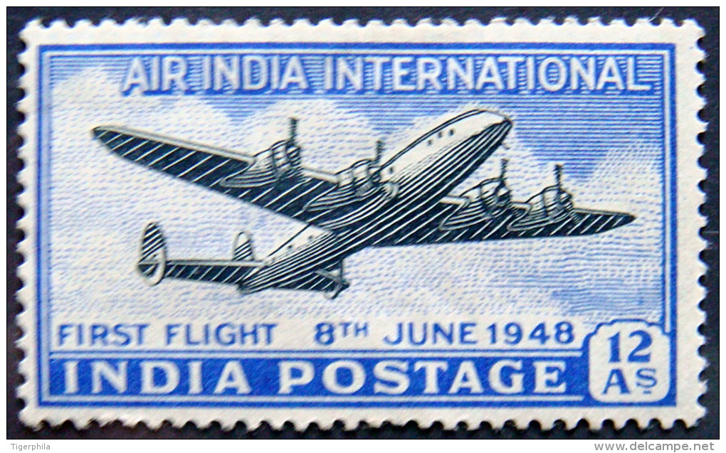 INDIA 1948 12as Air India International MLH - Nuovi