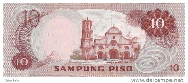 PHILIPPINES P. 149a 10 P 1970 UNC - Filippine