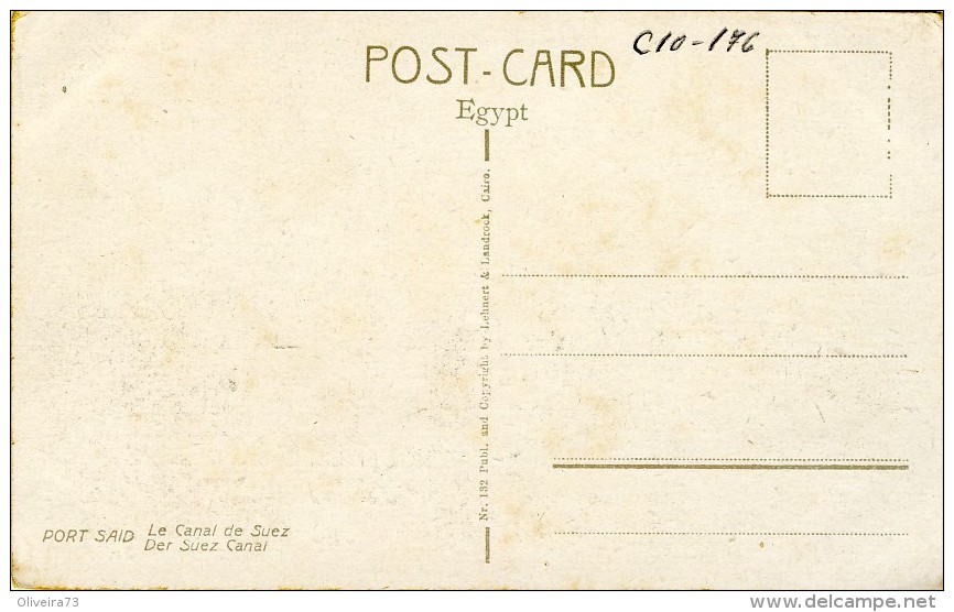 PORT SAID, The Suez Canal - 2 Scans - Suez