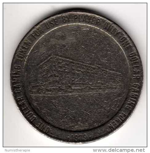 $1 Gaming Token : Jeton Slot Machine : Barbary Coast Hotel & Casino : Las Vegas 1978 - Casino