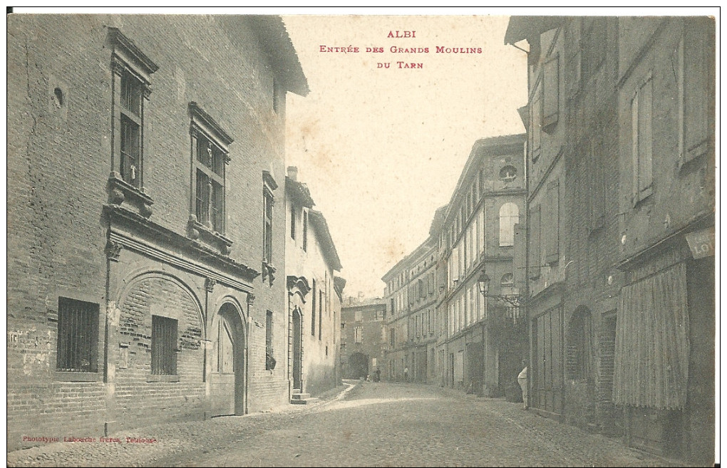 ALBI ( Tarn ) -  ENTREE DES GRANDS MOULINS DU TARN - Albi