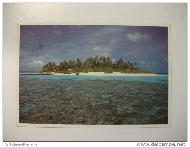 STORIA POSTALE FRANCOBOLLO Uccello Maldives Maldive Resort Island - Maldiven