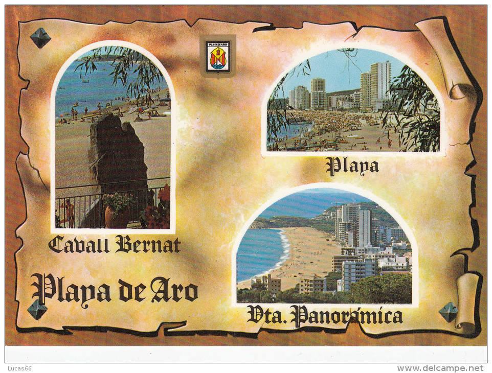 1980 CIRCA 8 POSTCARDS PLAYA DE ARO LOT - Otros & Sin Clasificación