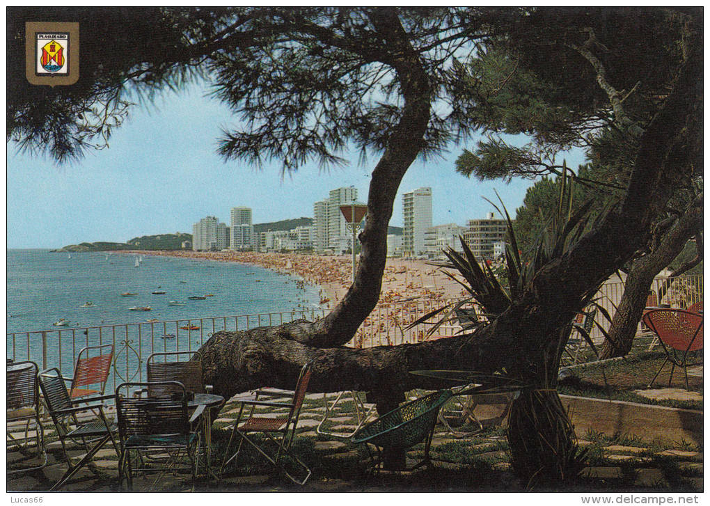 1980 CIRCA 8 POSTCARDS PLAYA DE ARO LOT