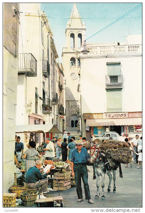 1970 CIRCA PALAMOS VISTA DEL MERCADO - Otros & Sin Clasificación