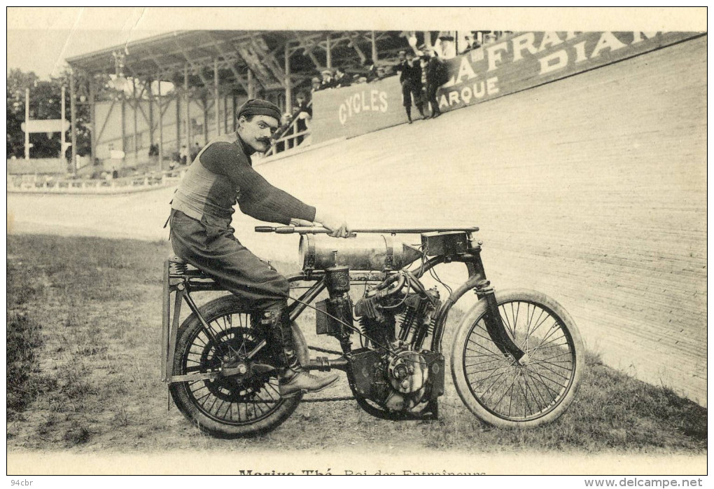 CPA (courses Cyclistes( B15) MARIUS THE   Roi Des Entraineurs - Cyclisme